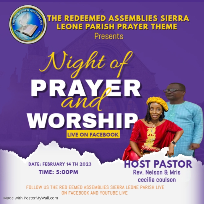 Church Event Poster Template PosterMyWall