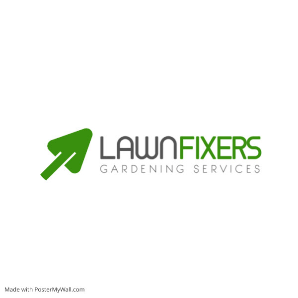 gardening and lawn services logo banner templ