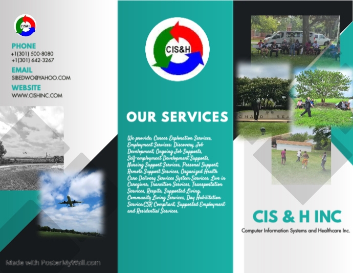 Business Service Product Information Brochure | PosterMyWall