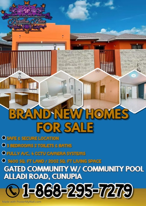 Open house flyer A4 template