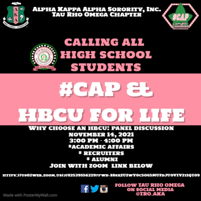 Copy of March 2021 #CAP Flyer | PosterMyWall