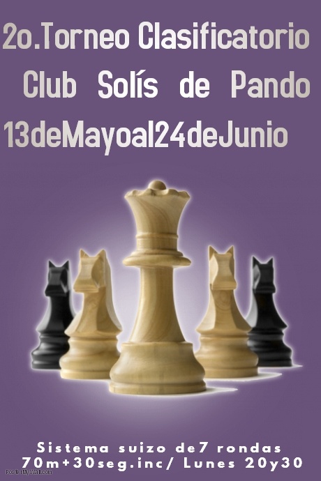 Copia de Chess Tournament Poster
