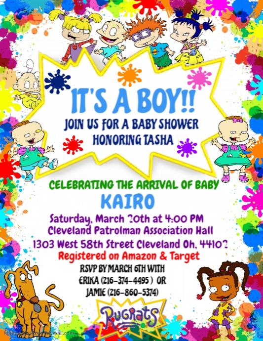 Copy of Copy of Rugrats Flyer | PosterMyWall
