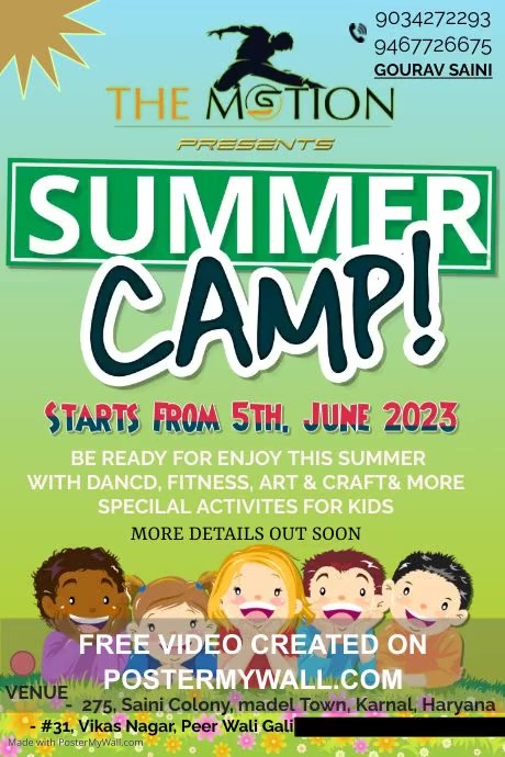 Copy of Summer camp | PosterMyWall
