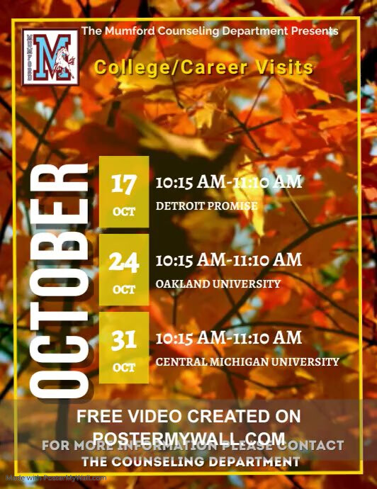 Copy of Calendar,September schedule,autumn schedule, event | PosterMyWall