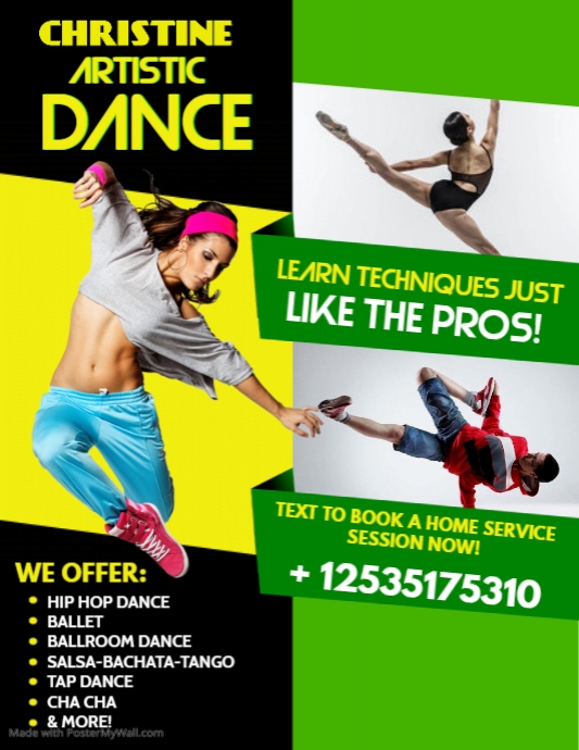 Copia de Copy of Copy of Dance | PosterMyWall