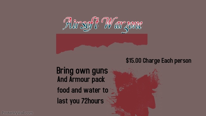 Airsoft Warzone Miniatura de YouTube template