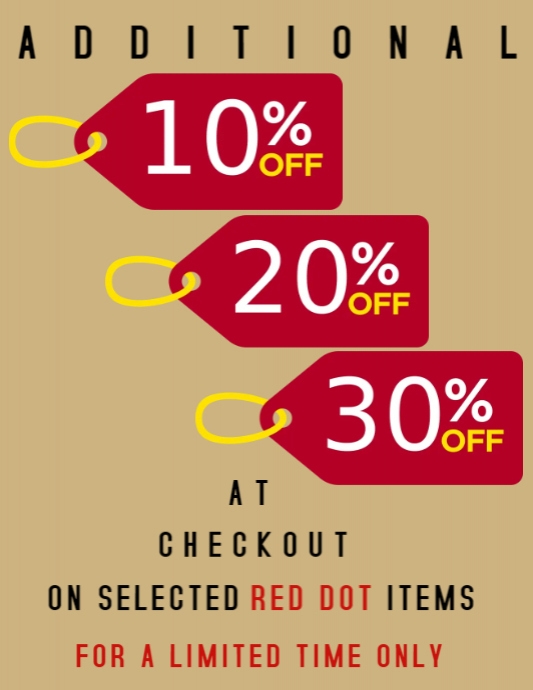 MARK DOWN CLEARANCE PosterMyWall