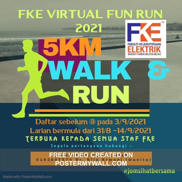 Copy of Copy of 5K Run & Walk Instagram Post | PosterMyWall