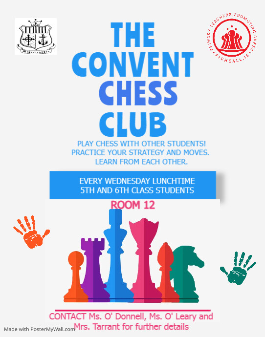 Primary School Chess Club Flyer | PosterMyWall