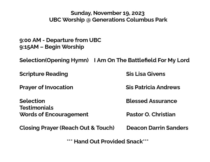 Ubc Program Flyer UBC_MISSION PROGRAM1 | PosterMyWall