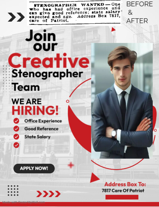 Copy of Job Hiring Ads | PosterMyWall