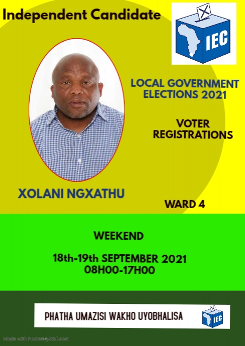 Copy of Copy of Election Campaign Flyer | PosterMyWall