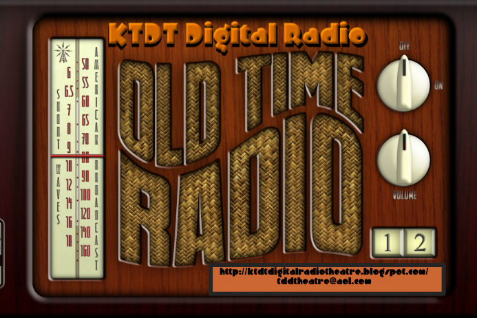 KTDT DR   Old time radio.   Comedy, drama, farce.... โปสเตอร์ template