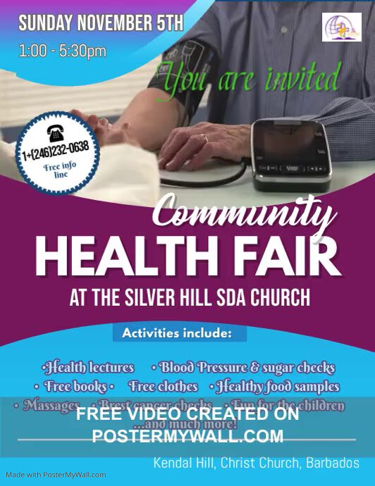 Copy of Blue Community Health Square Video (1) | PosterMyWall