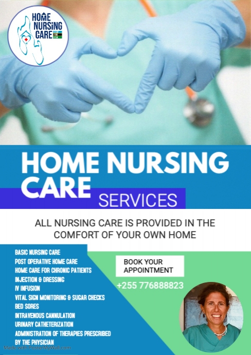 Nursing home care A3 template