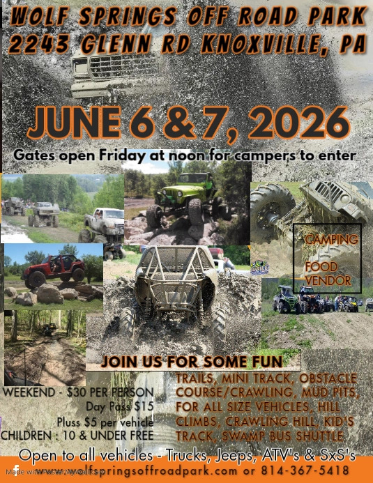 Jeep Rally Event Flyer Template | PosterMyWall