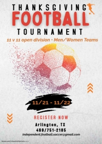 Thanksgiving Soccer Tournament / 469-751-2185