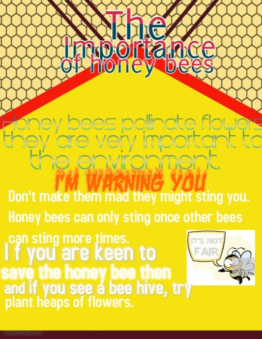 Copy of Spelling Bee, School Poster