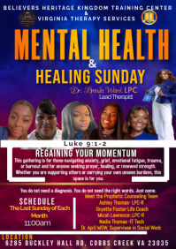 Mental Health & Healing Sunday