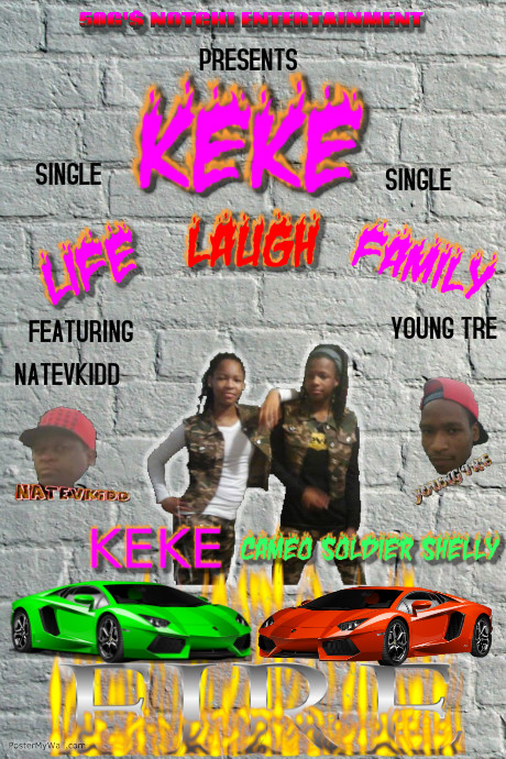 50G'$ NOTCH1 ENTERTAINMENT PRESENTS KEKE WITH HER SINGLE (LIFE,LAUGH ...