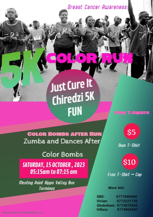 5K Run & Walk Event Flyer | PosterMyWall