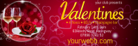 1Valentines Posterfb1 LinkedIn Banner template