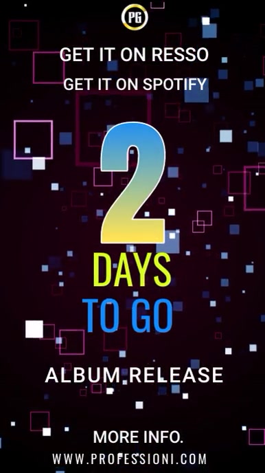 2 days to go Instagram Story template