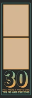 2000s Theme 30th Birthday Party 2x6 Photo Frame Template Banner 2' × 6'