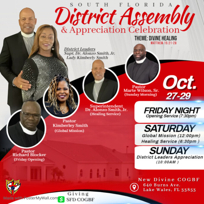 CONFERENCE FLYER Square (1:1) template