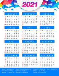 2 510 2020 Calendar Customizable Design Templates Postermywall