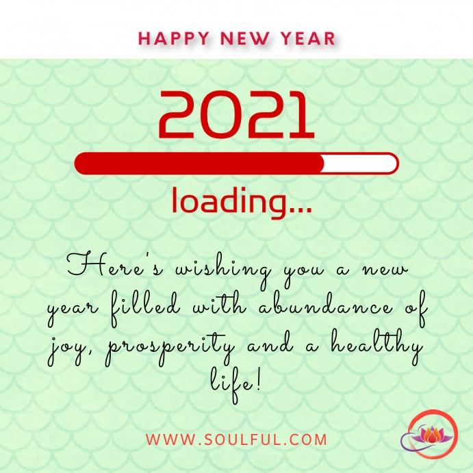 2021 Loading Pre New Year Greetings Template Postermywall