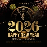 2026 New Year Instagram Post template