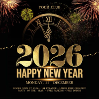 2026 New Year Instagram Post template