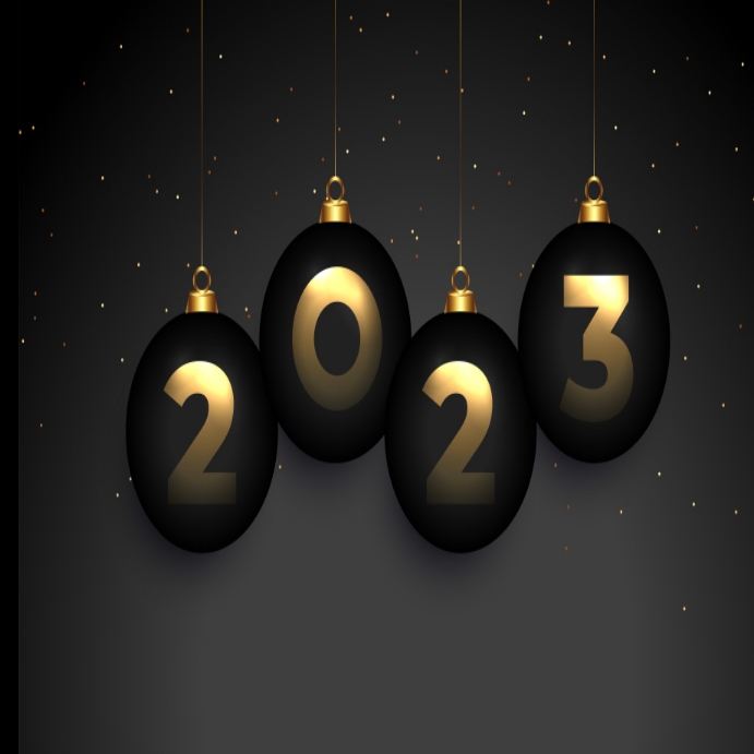 Copia de 2023 happy new year poster design template | PosterMyWall