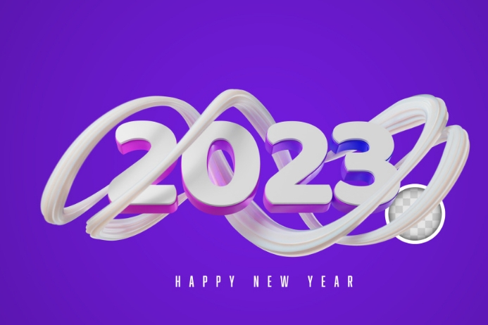 2023 happy new year poster design template | PosterMyWall