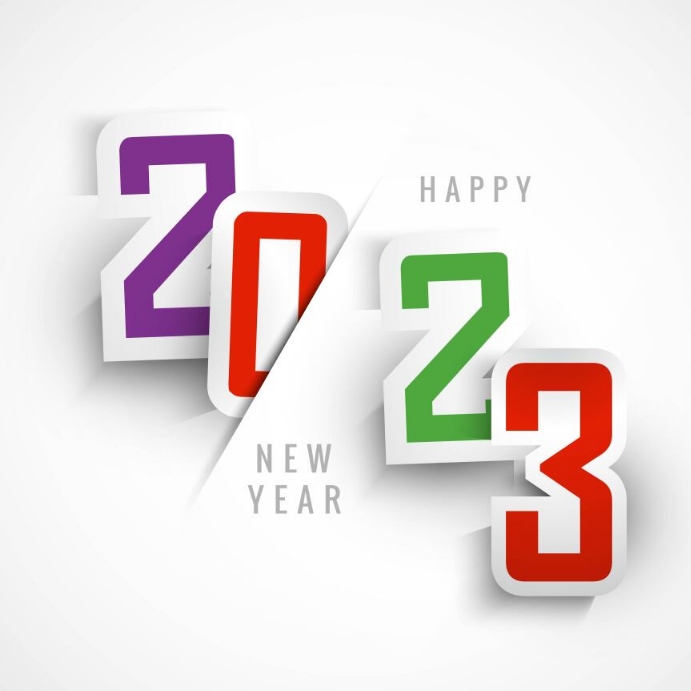 Plantilla de 2023 happy new year poster design template | PosterMyWall