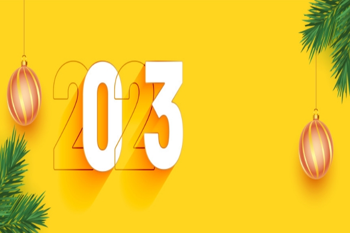 2023 happy new year poster design template | PosterMyWall