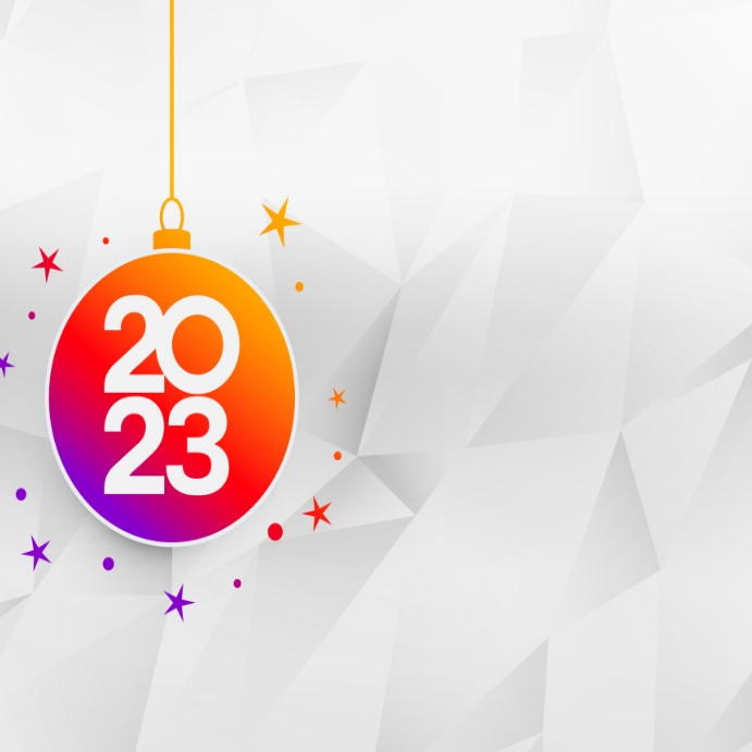 2023 happy new year poster design template | PosterMyWall