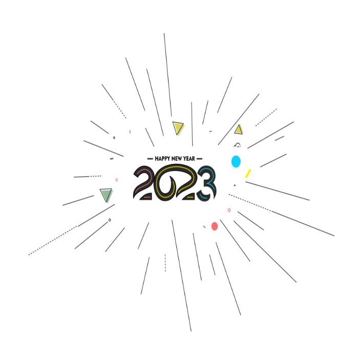 Copy of 2023 happy new year poster design template | PosterMyWall