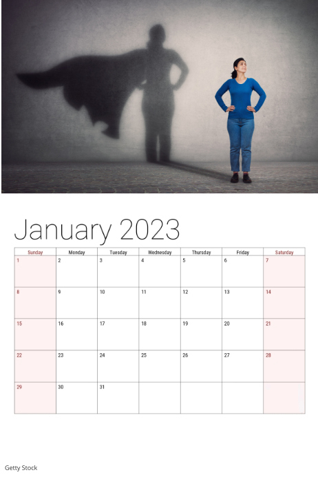 2023 New Year Calendar Template | PosterMyWall