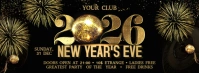 2026 New Year Cover Copertina Facebook template