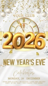 2026 New Year Instagram template