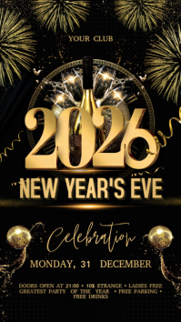 2026 New Year Instagram template