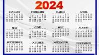 2024 Calendar Template Digitalanzeige (16:9)