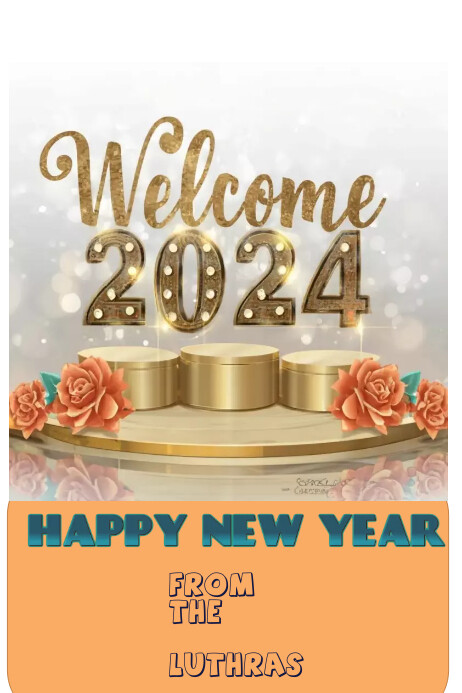 2024 Poster template