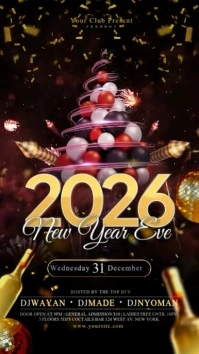 2026 New Year Eve Instagram Template
