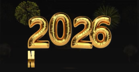 黑色 Graduation Celebration Portada de evento de Facebook Template