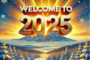 2025 new year countdown Etiqueta template