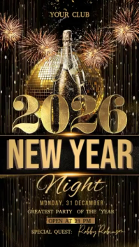 2026 New Year Instagram Story template